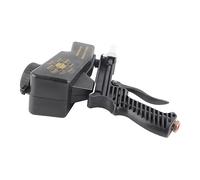 Goshyda Kit di Strumenti per Pistola a Spruzzo per Sabbiatura per Sabbiatrice per Sabbiatura per Pulizia a Spruzzo, Uso Efficiente, Ampia utilità (BLACK)