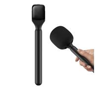 Goshyda Maniglia per Microfono Wireless, Stick Palmare Ergonomico per Microfono con Spugna per la Cancellazione del Rumore, per Interviste in Streaming Live