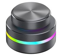Goshyda Manopola Rotante Multifunzione, Controller con Manopola Programmabile RGB per Wins OS X, 3 modalità di Connessione per Contenuti Multimediali, Presentazioni e Editing Video