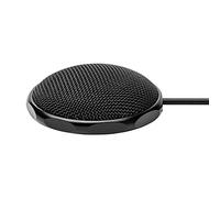 Goshyda Microfono a Condensatore Omnidirezionale USB per PC Portatile, Mini Microfono Aziendale Cablato per Riunioni con Filtro Antirumore, di Registrazione Professionale Plug and Play per