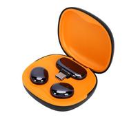 Goshyda Microfono Lavalier Wireless, Microfoni con Clip Magnetica con Cancellazione del Rumore AI, per Vlogging di Interviste in Live Streaming