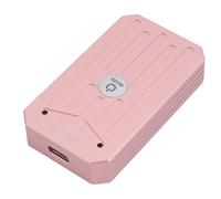 Goshyda Microfono USB per Computer, Microfono Compatto e Magnetico con Riduzione del Rumore di Intelligenza Artificiale per Registrazione, Streaming Live, Incontro, Compatibile con Wins & (Oro rosa)