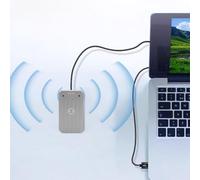 Goshyda Microfono USB, Riduzione Magnetica Rumore AI a 2 Canale Mic, 360 ° Pick-up Omnidirezionale, per le Vittorie per OS X per Linux per Android (Grigio meteorite)