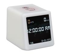Goshyda Minatore della Lotteria Bitcoin Solo con Orologio Digitale, Tasso di Hash 1060 KH/s e Display Meteo, Minatore WiFi Bluetooth ESP32 per Uso Domestico/ufficio (WHITE)