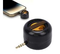 Goshyda Mini Altoparlante Portatile, Linea Telefonica Cellulare da 3 W con Jack Audio da 3,5 Mm, Amplificatore di Volume per Smartphone, Tablet, Computer Portatile