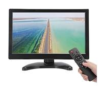 Goshyda Monitor per Computer, 11,6 Pollici 1366x768p Monitor IPS Portatile Ad Alta Definizione Audio Integrato, Supporto HDMI/VGA/AV/BNC/US, per WINDOWS7 / 8/10 / (EU)