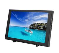 Goshyda Monitor Portatile, Display per Computer Capacitivo Touch Screen HD da 10,1 Pollici con Doppi Altoparlanti, Estensore per Schermo da Gioco con Supporto, Montabile a Parete, per