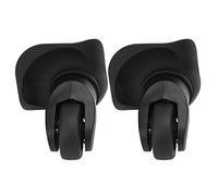 Goshyda Mute Suitcase Wheel Replacement, Pair | Ruota silenziosa per bagagli con materiale PP + PET per la riparazione della valigia, facile installazione con chiodi
