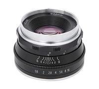 Goshyda Obiettivo per Fotocamera Mirrorless, Metallo 25mm F1.8, Pellicola di Rivestimento Ad Alta Definizione, Messa a Fuoco Manuale con Attacco Z per Z6 Z7 Z50(Nero)