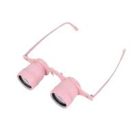 Goshyda Occhiali Binoculari per Pesca, 10x Hd Ingrandimento di Teatro Binoculari di Opera Opera per Bird Watching Concerti Theatre Theatre (PINK)