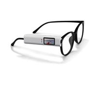 Goshyda Occhiali da Telecamera Montati a Testa da 2,7 K, Camere da 10 a 10 ° per la Camminata, Fotocamere di Azione di Largo Angolo di 110 ° per Andare a Camminare in Bicicletta da