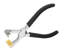 Goshyda Perforatore per Cucitura, Pinza per Scalpello a Punta Resistente, Acciaio Inossidabile a Bocca Piatta, Perforatore in Pelle per Cintura da Cucito Fai-da-te, Portafoglio per Scarpe
