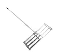 Goshyda Rastrello di Livellamento del Prato, Livello di Utensile a Livello del Terreno Superfici a Terra, 29,9x10.2in Piastra di Terra, per Pascolo per Campi da Golf da Giardino da