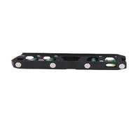 Goshyda Righello Livella A Bolla Da 9 Pollici, Livella Magnetica Con Slot A V In Alluminio Pressofuso, Strumento Di Misurazione Angolare Preciso Per Tubi Condotti, 4 Fiale A 0° 30° 45° 90°, Forte