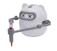 Goshyda Robot da Disegno per Bambini con 100 Carte, Macchina da Disegno Educativa Interattiva, Giocattoli Didattici per Pittura Intelligente con 12 Penne Colorate 6 Penne Nere
