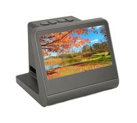 Goshyda Scanner per Diapositive di Pellicole Digitali, Pellicola per Negativi su Schermo LCD da 5 Pollici e Digitalizzatore Converte Pellicola 135 126KPK 110 in JPEG Ad Alta (Spina