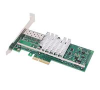 Goshyda Scheda di Rete SFP+ Ad Alta velocità da 10 Gb Supporto Chip Stabile 82599 per Server, Scheda Adattatore Ethernet PCI Express X4 per Data Center, Pronta per L'uso Subito Dopo L'installazione