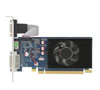 Goshyda Scheda Grafica, 2G 64 Bit DDR3 PCI Express 3.0 Computer Accessori Desktop per Ufficio, Scheda Video Desktop