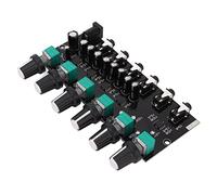 Goshyda Scheda Mixer Stereo, 3,5 Mm 2 Ingressi 4 Uscite Mixer Professionale Console Scheda, Distributore Mixer Amplificatori con Manopola di Regolazione Volume