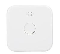 Goshyda Splitter Hdmi, Commutatore a Doppia Via in ABS Bianco, 2 in 1 out/1 in 2 out Split Screen Ad Alta Definizione Splitter HD Ad Ampia Compatibilità, per TV, Proiettori(Bianca)