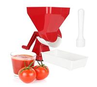Goshyda Spremipomodoro Manuale con Filtro in Acciaio Inossidabile, Colino e per Pomodori Frutta Verdura, Utensile da Facile da Pulire