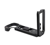 Goshyda Staffa della Fotocamera L per GFX100S GFX50SII, Piastra di Rilascio Rapido in Lega di Alluminio con 1/4 in Foro a Vite, per Slot per Scorrere ARCA 38mm