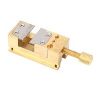 Goshyda Strumento Professionale per la Riparazione di Orologi Morsetto Versatile per Puntatori a Ruota Tubo in Rame Resistente 2,17" x0,98 x0,91 Fissaggio da Tavolo