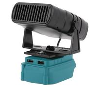 Goshyda Stufetta Portatile con Funzionamento Silenzioso e Doppie Porte USB, Temperatura Costante 200 W, Compatibile per Uso Interno e Ricarica