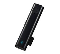 Goshyda Sul Ricevitore Wireless, Effetto HIFI, Slot per Schede TF, Mini e Compatto, per Viaggi di Incontri D'affari (BLACK)