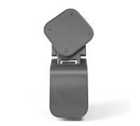 Goshyda Supporto Magnetico con Clip per Cappuccio Adatto per NANO, Forte Magnete per Clip per Cappello N52 e Supporto per Tracolla per Zaino, Rotazione a 360° e Angolo Regolabile a 240°,