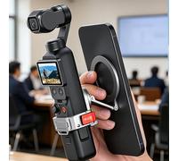 Goshyda Supporto Magnetico, Staffa di Supporto per Telecamera di Espansione in Lega di Alluminio con per Slitta Fredda, per la Commutazione Orizzontale e Verticale