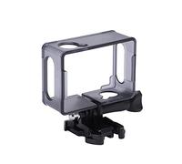 Goshyda Supporto per Telaio Protettivo per Action Cam SJ4000, Custodia in Plastica Resistente con Interfaccia Universale, Porta di Ricarica Riservata e Accessorio per Staffa Robusta