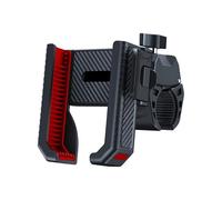 Goshyda Supporto per Telefono per Moto, Blocco e Rilascio Automatico in 1 Secondo, Supporto per Telefono per Bici con Rotazione di 360° per Manubrio e Scooter per Smartphone da 4,5 a 7