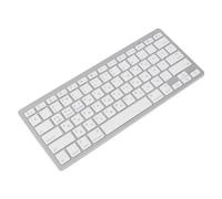 Goshyda Tastiera per Computer, Piccola e Portatile, Funzionamento Semplice, Tastiera Wireless, Lunga Durata, per per OS X per (russo)