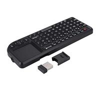Goshyda Tastiera Retroilluminata, Touchpad Wireless a 2,4 GHz/USB Ultra Sottile Ricaricabile, per / 4/360