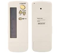 Goshyda Telecomando, BRC4C151 Telecomando Universale Multifunzione Sostitutivo Originale per Climatizzatore, Pulsanti Grandi Ergonomici, Adatto per BRC4C151 BRC4C152 BRC4C153 BRC4C155 BRC4C158