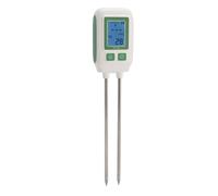 Goshyda Tester del Suolo, Tester Nutriente del Suolo con Grande Schermo LCD Retroilluminato, Tester per fertilità del Suolo per la Fattoria per la Cura delle Piante da Giardino e Piante