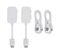Goshyda Trasmettitore e Ricevitore Interfaccia Multimediale HD Wireless, Dispositivo di Uscita Video Ricevitore Trasmettitore WiFi HD 4K per TV Portatile, Telefono, Condivisione di 8