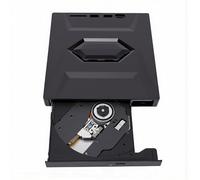 Goshyda Unità DVD Esterna, Lettore Masterizzatore CD DVD Portatile USB 3.0 Tipo C, Supporta le Funzioni di Lettura, Scrittura, Riscrittura, Masterizzazione, Ripping, per PC Desktop