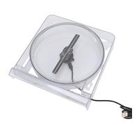 Goshyda Ventola per Ologramma 3D da 5,5 Pollici con Display Pubblicitario Olografico 3D Ad Alta Risoluzione per Negozi di Uffici Domestici
