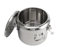 Goshyda Versatile Distributore di Bevande Isolato in Acciaio Inossidabile Efficiente Tecnologia di Isolamento in Schiuma PU per Latte, tè, Succhi, Acqua Calda per Varie Occasioni (30L)