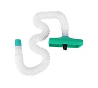 GOSIA 1 PZ Tubo di Uscita Condizionatore per Auto, Tubo di Uscita Aria Condizionata Telescopico in ABS, Bianco e Verde.