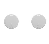 GOSIA Confezione da 2 Mini Tracciatori GPS Bluetooth 5.0, Dispositivo Anti-Perdita, Localizzatore Intelligente Senza Bluetooth Mobile, Chiave per Animali Domestici, Portafoglio, Tracker A