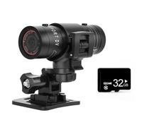 GOSIA F9 Mini Macchina Fotografica Sportiva 1080P 200W Equitazione Outdoor Casco Moto Sport DV Videocamera Impermeabile Della Bicicletta