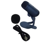 GOSIA Microfono di registrazione Live Broadcast Microfono per Live Stage Recording Podcasting Blu