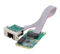 GOSIA Mini PCI-E Gigabit piegato Pin Scheda di rete, Singola Porta Server Scheda di rete, I210AT GBE Ethernet RJ45 Chip, Scheda di rete