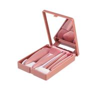 GOSIA Set di pennelli da trucco portatile Set di pennelli per trucco per fondotinta cosmetico miscelazione blush polvere strumento di bellezza