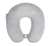Gosider Cuscino da viaggio per il collo per dormire, da viaggio, per la testa del collo, supporto grigio, memory foam, a forma di U, per viaggi, auto, casa, ufficio, portatile, da viaggio