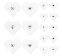 Gosknor 16pz Bottoni Automatici per Piumone, Clip Forma Cuore per Tenere Fermo Il Copripiumino Impedendo al Piumone Spostarsi nei Copripiumini Fermagli per Piumone Accessori per Biancheria Letto