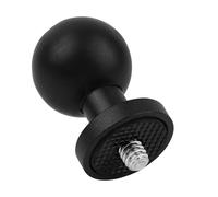 Gosknor 2,5cm Adattatore a Sfera con Perno Filettato 1/4 Pollice, Adatto a Mounts Bracci Presa Misura B Montaggio Action Camera Bicicletta Supporto Telefono Moto